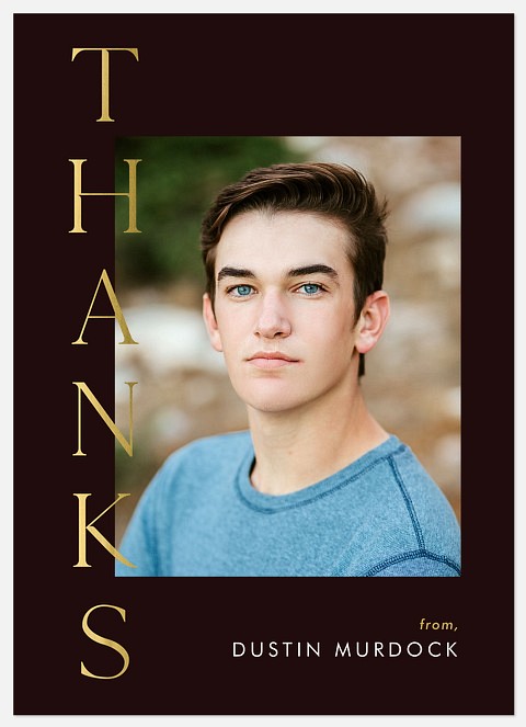 Monumental Thanks Thank You Cards 