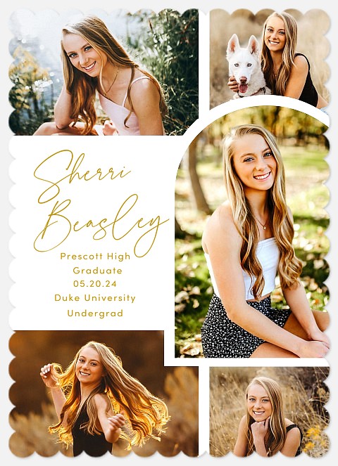 Modern Arch Graduation Cards