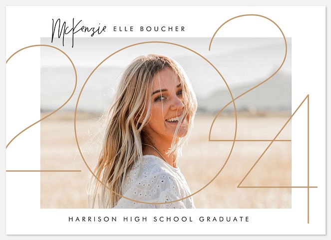 Simple Year Graduation Cards