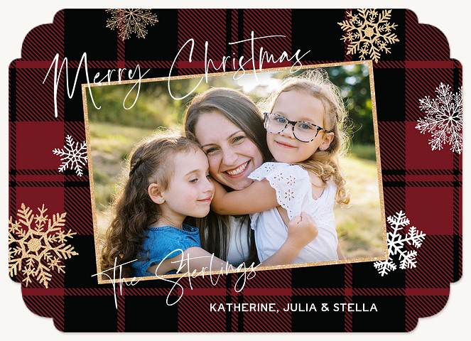 Christmas Flurry Personalized Holiday Cards