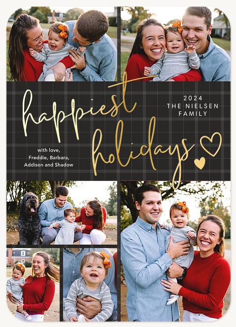 Heartfelt Holidays Personalized Holiday Cards