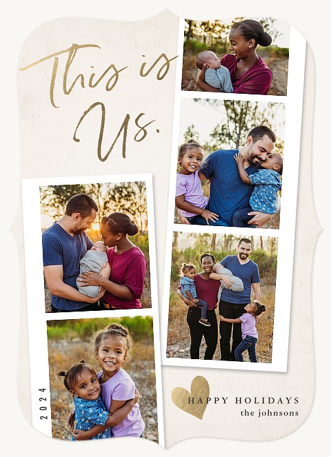 This Is Us Personalized Holiday Cards
