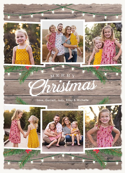 Country Christmas Personalized Holiday Cards