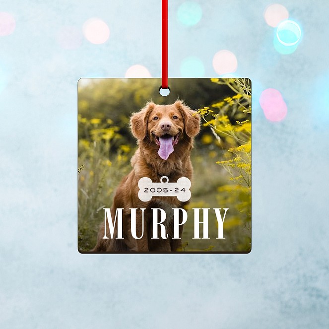 Dog Tag Personalized Ornaments