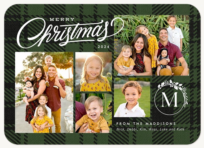 Cedar Hills Personalized Holiday Cards