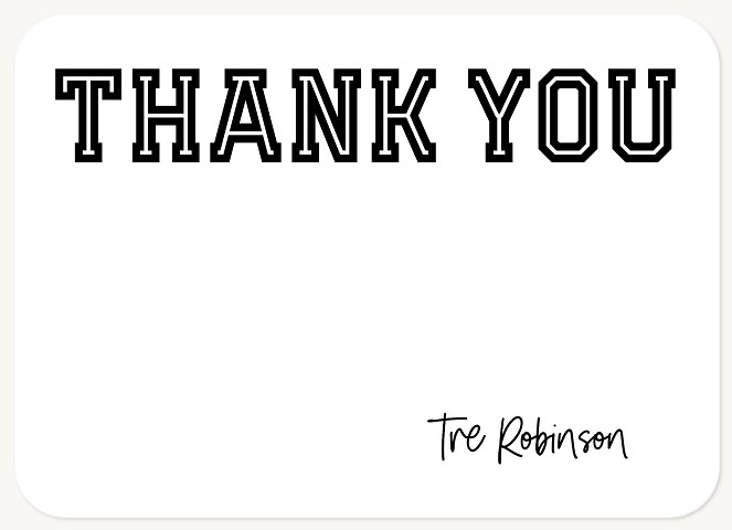 Thank You Inline Thank You Cards 