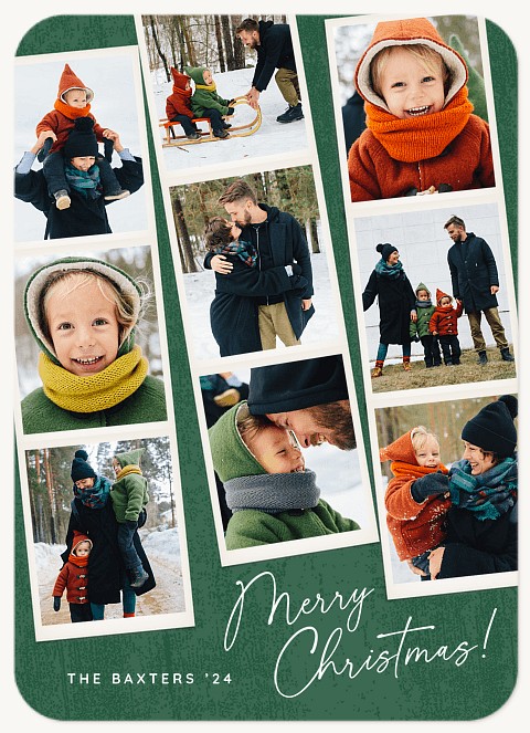 Film Strips Personalized Holiday Cards