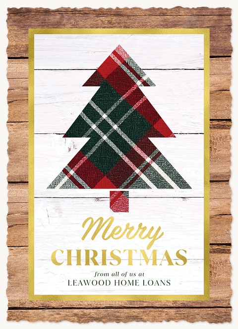 Tartan Tree Business Holiday Cards