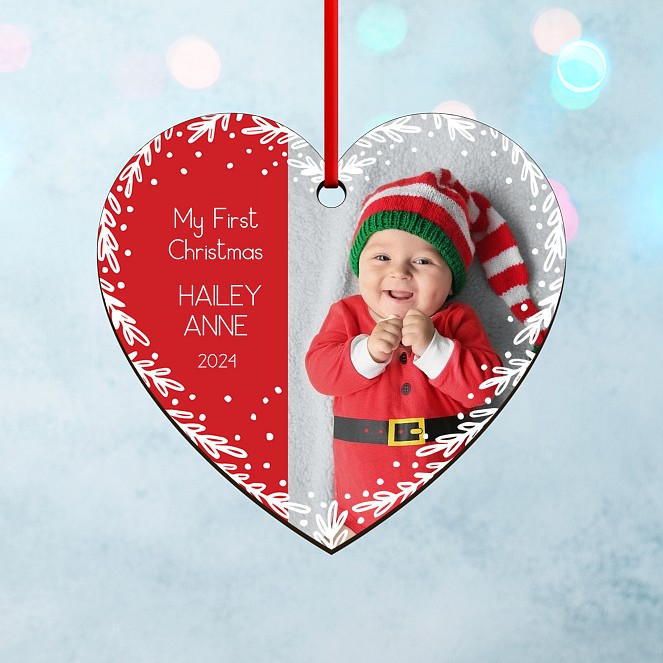 Sweet Heart Personalized Ornaments