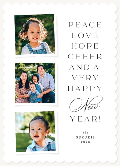 Very Happy Personalized Holiday Cards