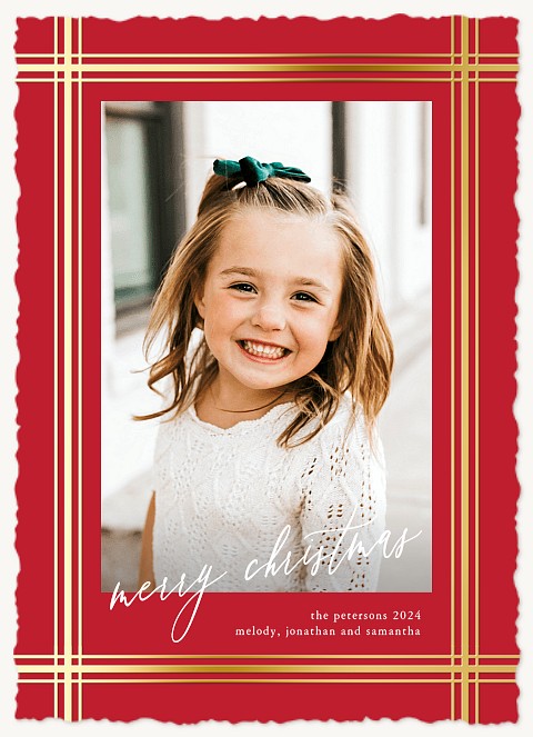 Holiday Traditions Personalized Holiday Cards
