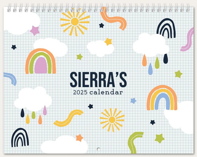 Fun Doodles Calendar Custom Photo Calendars