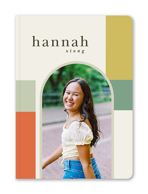 Color Blocks Custom Softcover Journals