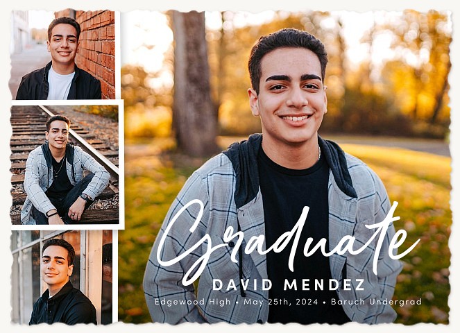 Brush Lettering Graduation Cards