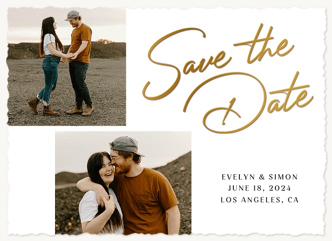 Promise & Permanence  Save the Date Cards