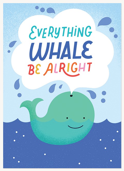 Whale Wish Greeting Cards