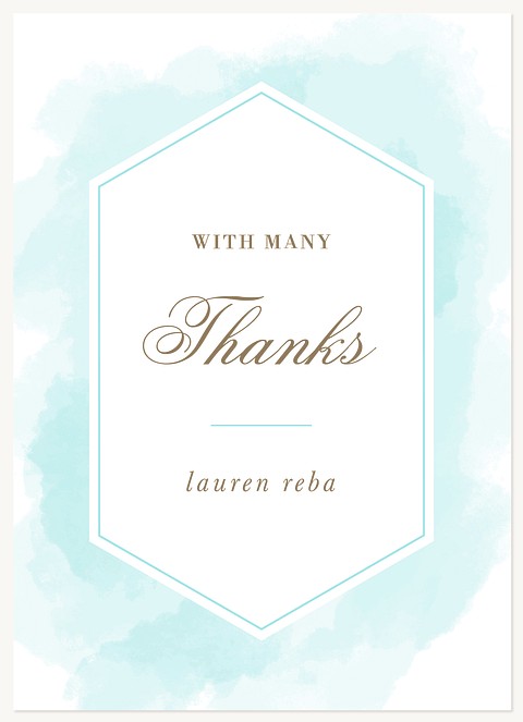 Blue Skies Thank You Cards 