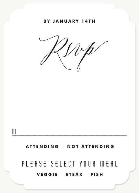 Central Park Wedding RSVP Cards