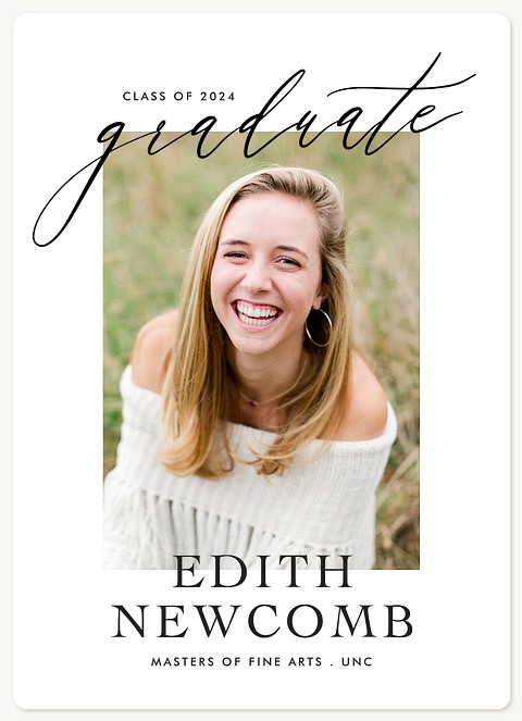 Notable Grad Graduation Announcements