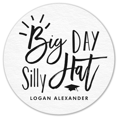 Big Day Silly Hat Custom Coasters