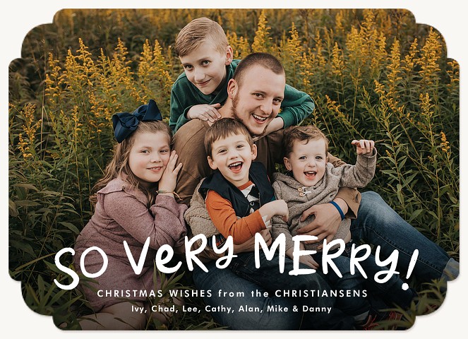 So Very Merry Christmas Cards