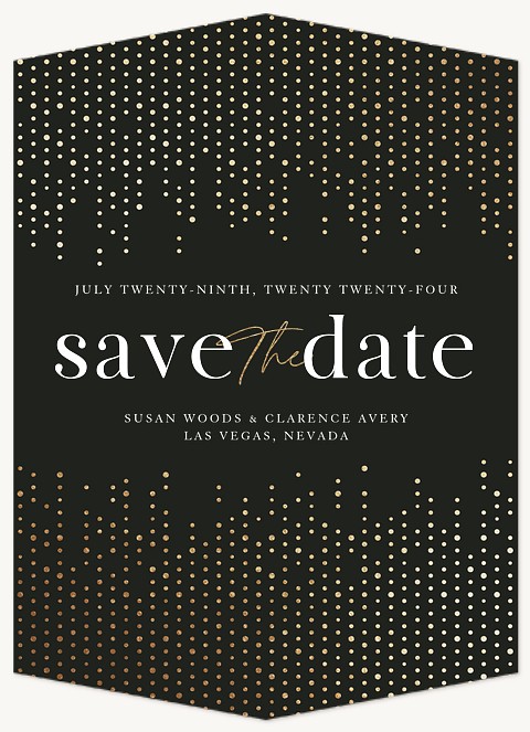 Effervescent Save the Date Cards