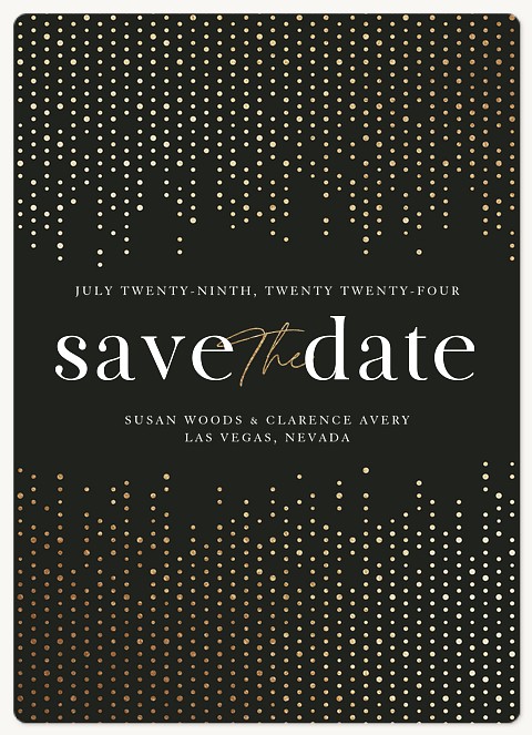 Effervescent Save the Date Magnets