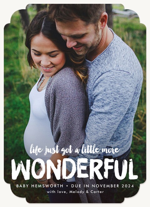 Life's Little Wonder Pregnancy Announcements