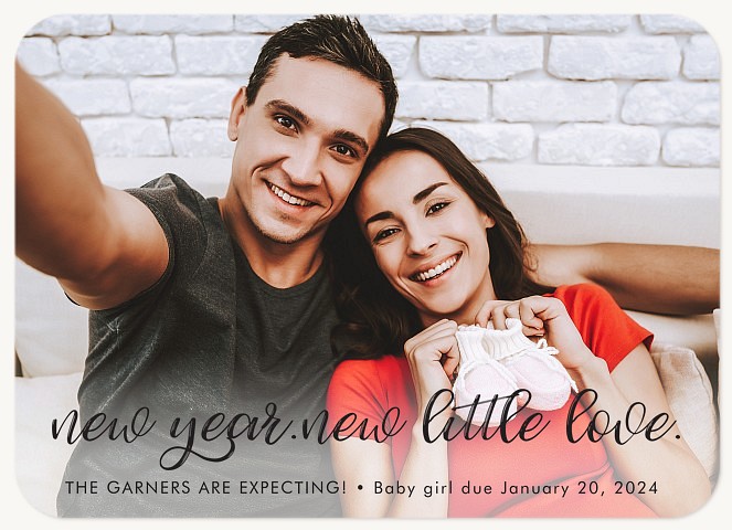 New Little Love Pregnancy Announcements