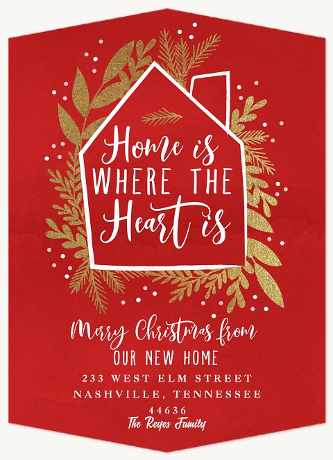 Where the Heart Is Photo Holiday Cards
