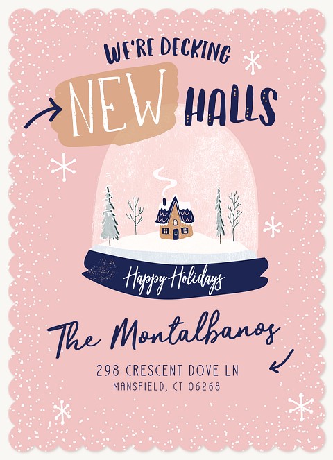 Decking New Halls Photo Holiday Cards
