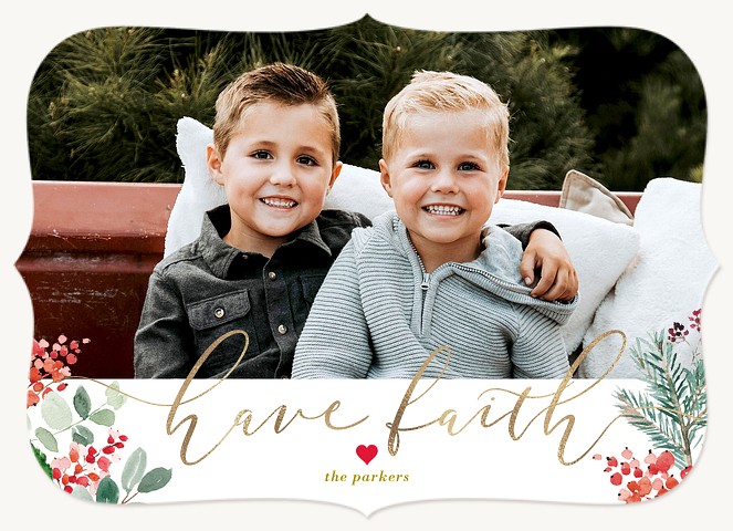 Have Faith Christmas Cards