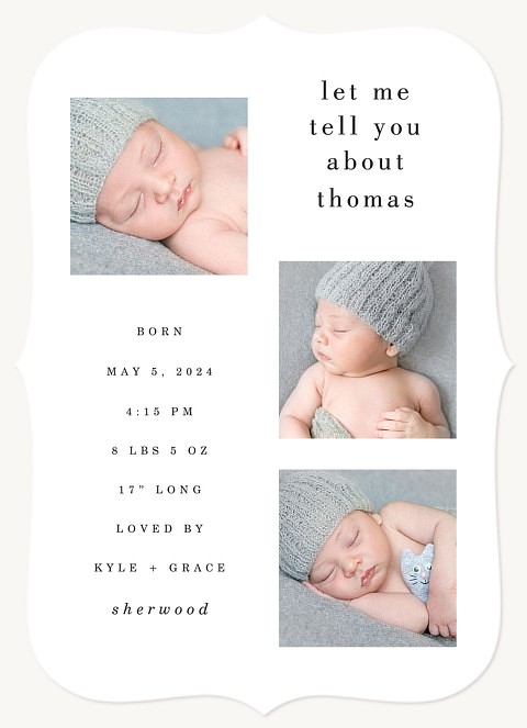 Little Story Baby Announcements