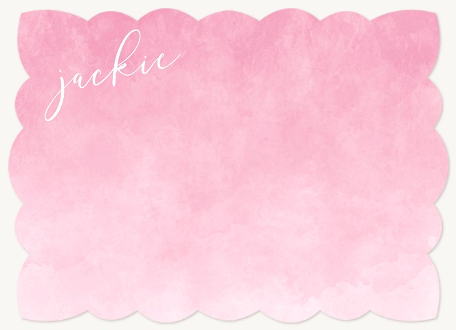 Pink Wash Stationery For Adults