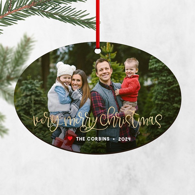 Very Merry Personalized Ornaments