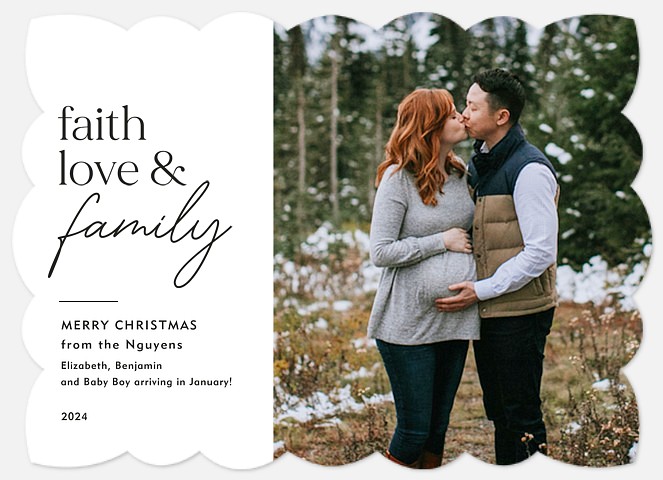 Simple Faith Holiday Photo Cards