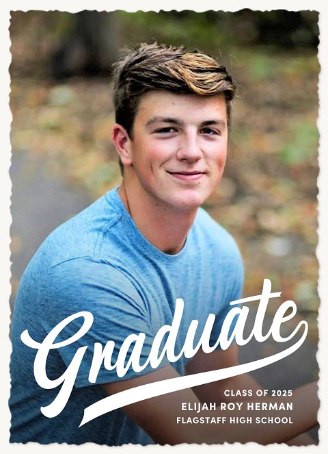 Sporty Graduate Graduation Cards