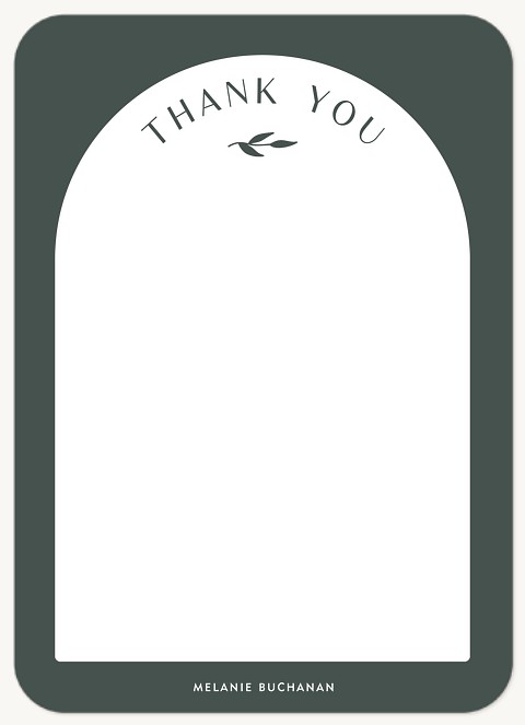 Classic Arch Thank You Cards 