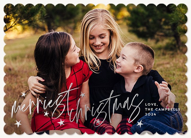 Happy Stars Christmas Cards