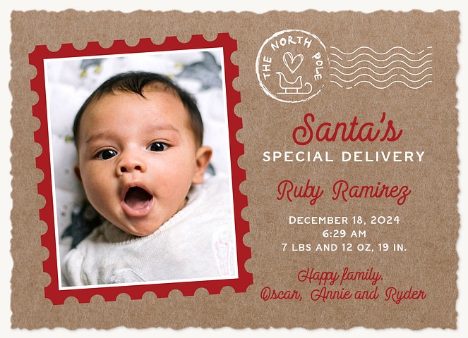 Special Delivery Christmas Cards