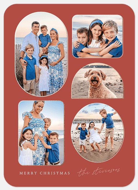 Eclectic Mix Holiday Photo Cards