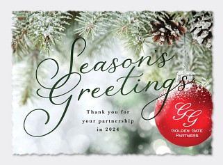 Timeless Ornament Card