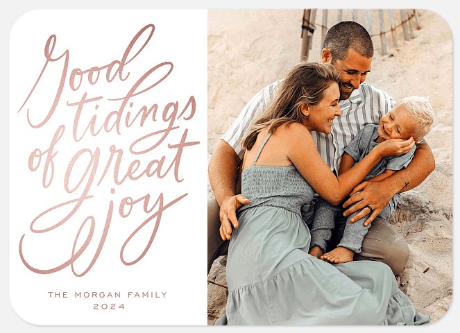 Good Tidings Holiday Photo Cards