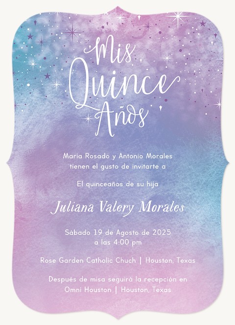 Fairytale Occasion Quinceañera Invitations