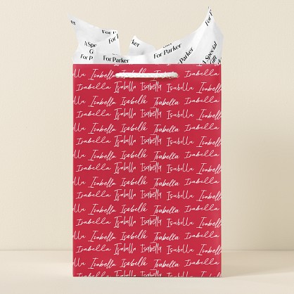 Celebration Script Gift Bag