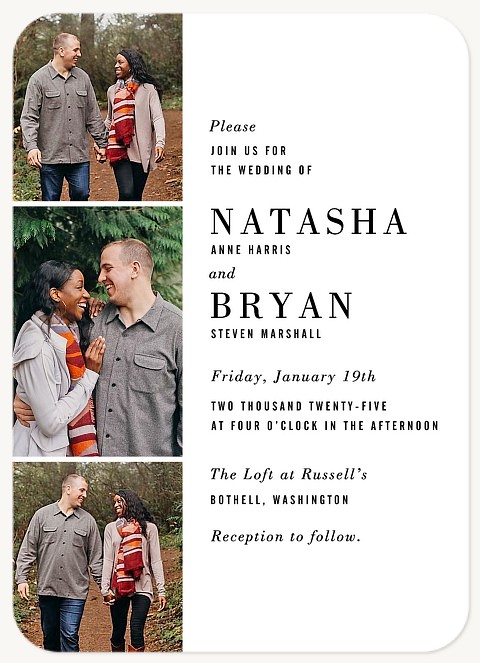  Modern Love Story Wedding Invitations