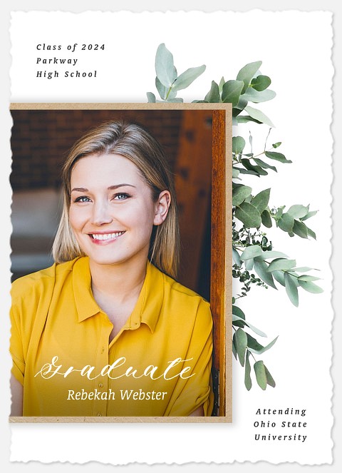 Eucalyptus Grad Graduation Cards