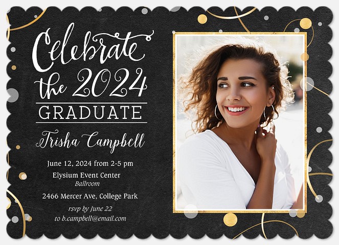 Celebration Confetti Graduation Cards