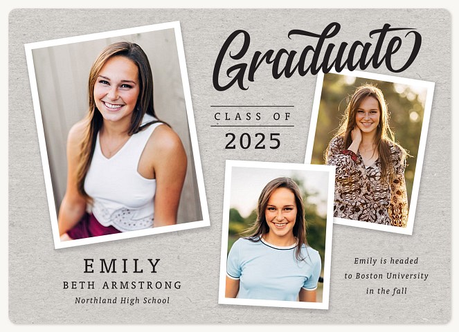 Scrapbook Grad Graduation Cards